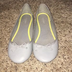 Old Navy flats pink and yellow